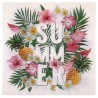 SERVIETTES TROPICALES X20