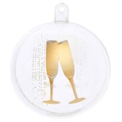BOULE CHAMPAGNE OR LOT DE 4