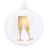 BOULE CHAMPAGNE OR LOT DE 4