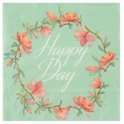 SERVIETTES HAPPY DAY X20