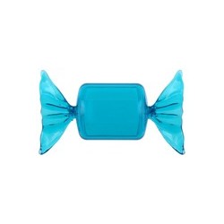 BOITE FORME BONBON TURQUOISE LOT DE 4