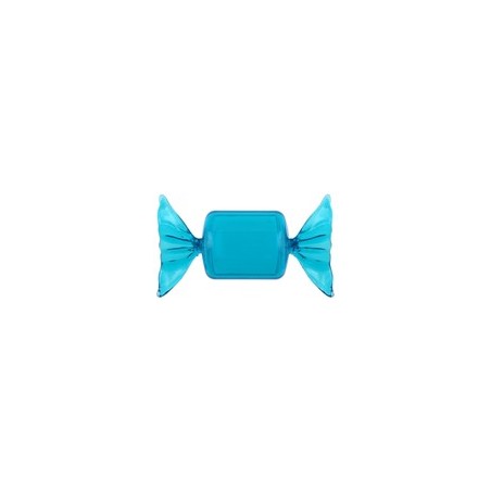 BOITE FORME BONBON TURQUOISE LOT DE 4