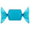 BOITE FORME BONBON TURQUOISE LOT DE 4