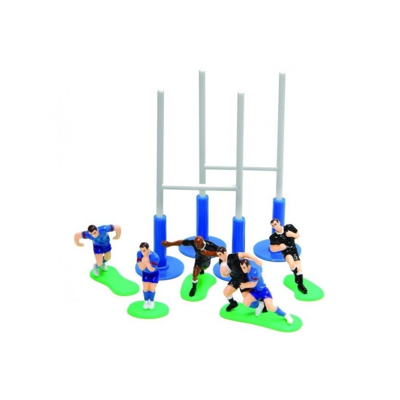 KIT 6 JOUEURS RUGBY + POTEAUX KIT 6 JOUEURS RUGBY + POTEAUX