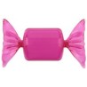 BOITE FORME BONBON FUSCHIA LOT DE 4