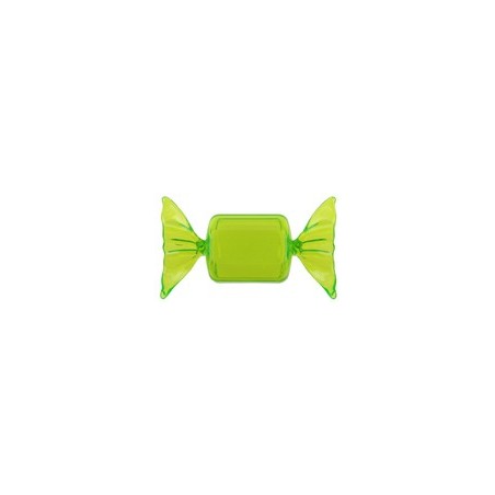 BOITE FORME BONBON VERT ANIS LOT DE 4