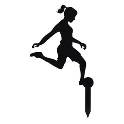 SUJET SPORT FOOT FILLE 