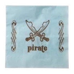 SERVIETTE PIRATE SACHET DE 20 PIECES