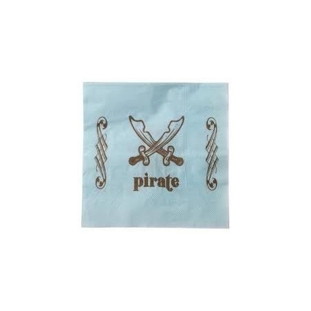 SERVIETTE PIRATE SACHET DE 20 PIECES