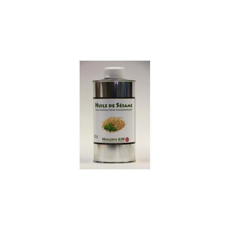 HUILE DE SESAME 50CL HUILLERIE GID HUILE DE SESAME 50CL HUILLERIE GID