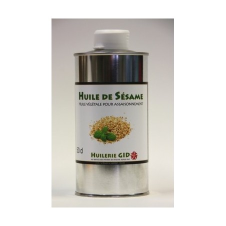 HUILE DE SESAME 50CL HUILLERIE GID