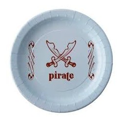 ASSIETTE PIRATE SACHET DE 6 PIECES