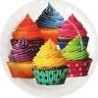ASSIETTE CUPCAKE SACHET DE 10 PIECES