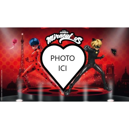 PHOTO PERSONNALISEE MIRACULOUS