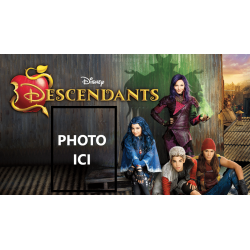 PHOTO PERSONNALISEE DESCENDANT