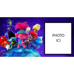 PHOTO PERSONNALISEE LES TROLLS