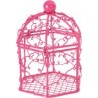BONBONNIERE CAGE FUSCHIA SACHET E 2 PIECES
